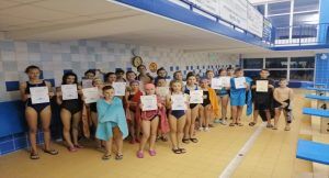 Read more about the article Gminne Igrzyska Dzieci i Młodzieży w pływaniu