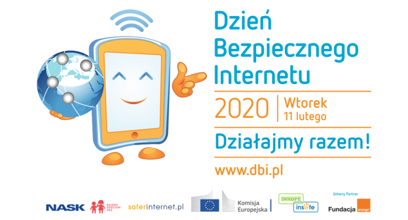 Read more about the article DBI 2020 pod hasłem „Dzień Bezpiecznego Internetu: Działajmy razem!”