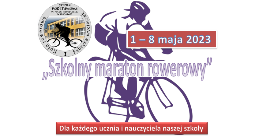 „Szkolny maraton rowerowy”